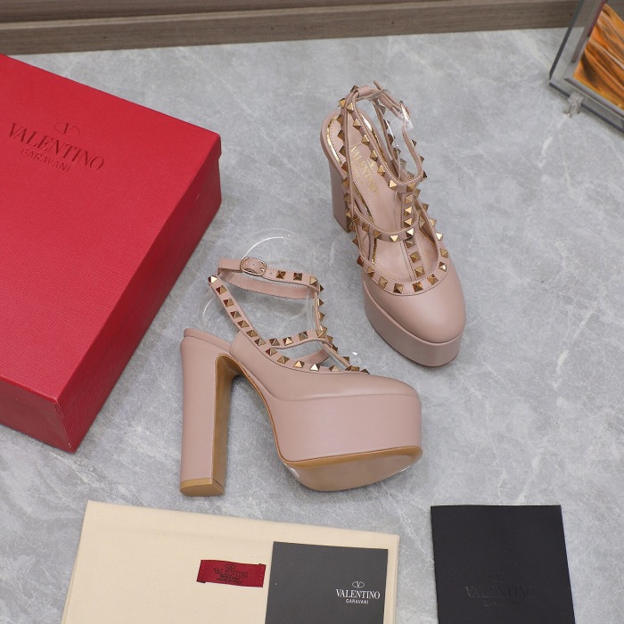 Valentino Rockstud Platform Pumps Size 35-41 6-Color