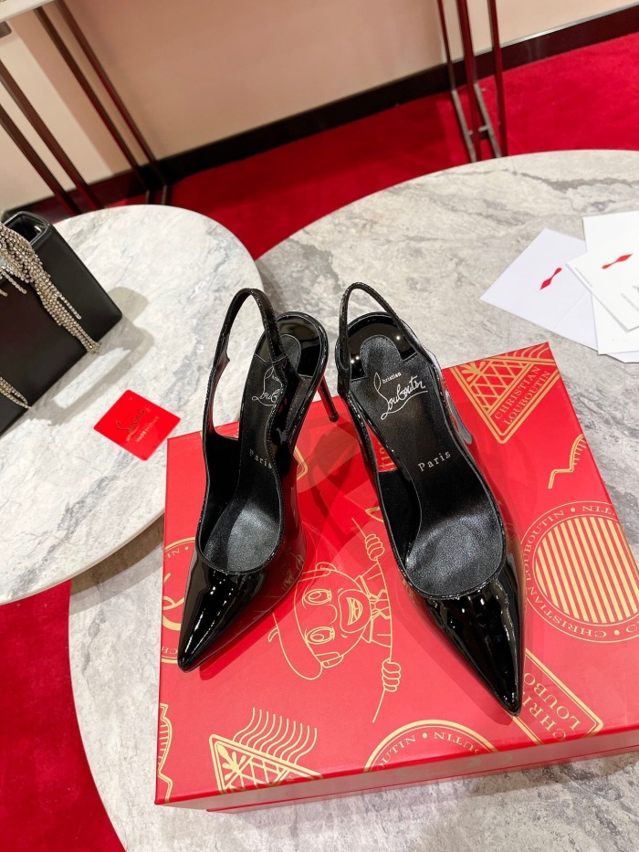 Christian Louboutin Hot Chick Sling Pumps Size 35-41 3-Color