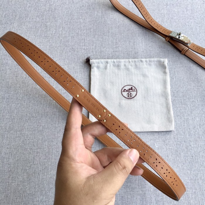 Hermes Kelly Women Belt Width 1.8cm