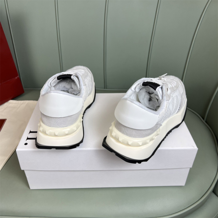 Valentino Lace and Mesh Lacerunner Sneaker Size 36-41   9-Color
