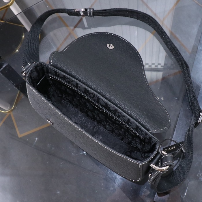 Dior Saddle Messenger Men Shoulder Bags Size 24.5*16.5*5.5cm