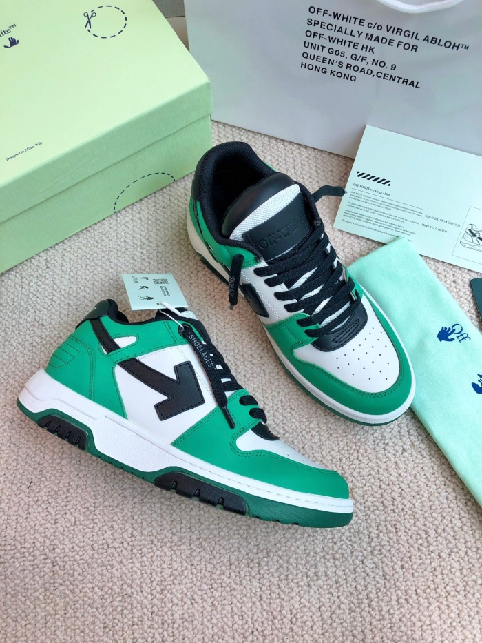 OFF White Out of Office Calf Leather Sneaker Size 36-45