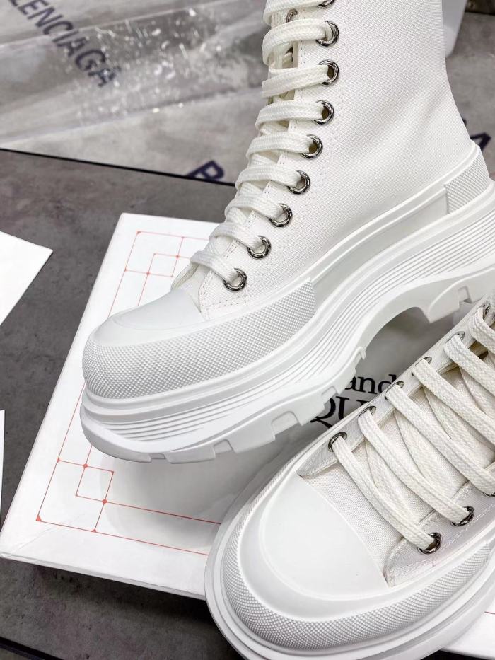 Alexander McQueen Tread Slick High Top Sneaker Size 35-45  4-Color