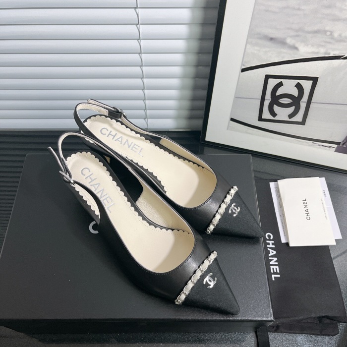 Chanel Slingbacks Pumps Size 35-41 4-Color