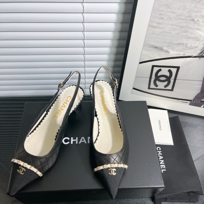 Chanel Slingbacks Pumps Size 35-41 4-Color