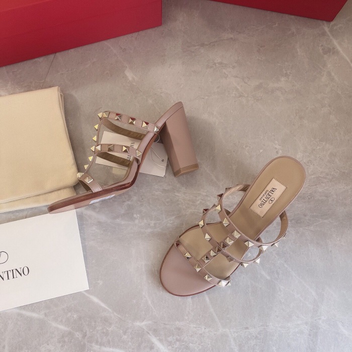 Valentino Rockstud Calfskin Leather Pumps Size 35-41 5-Color
