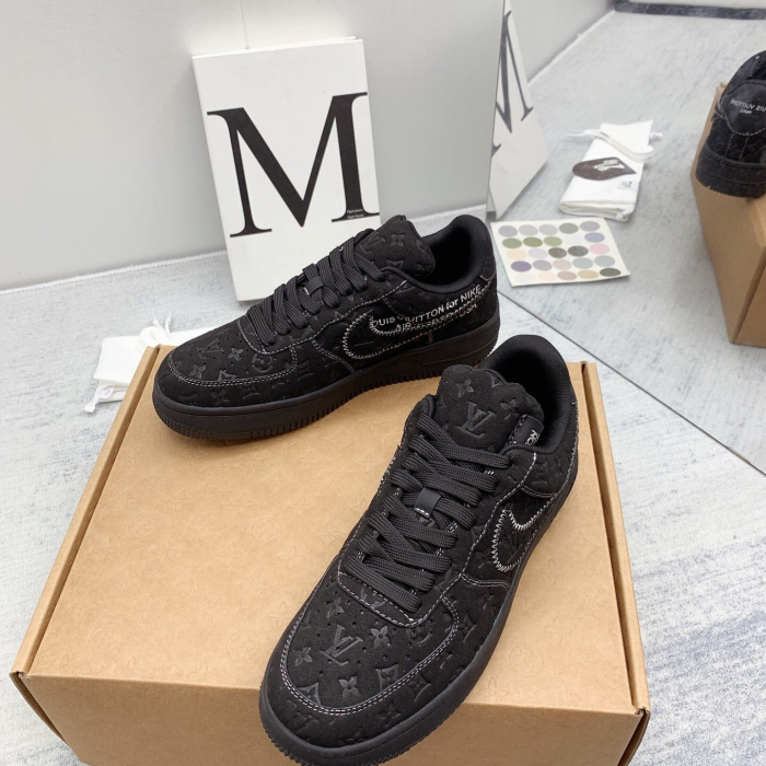 Louis Vuitton x Off White x Air Force 1 Sneaker Size 36-45   9-Color