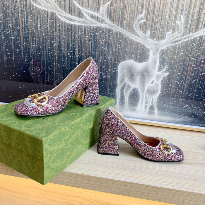 Gucci With Horsebit Pumps Size 35-41 5-Color