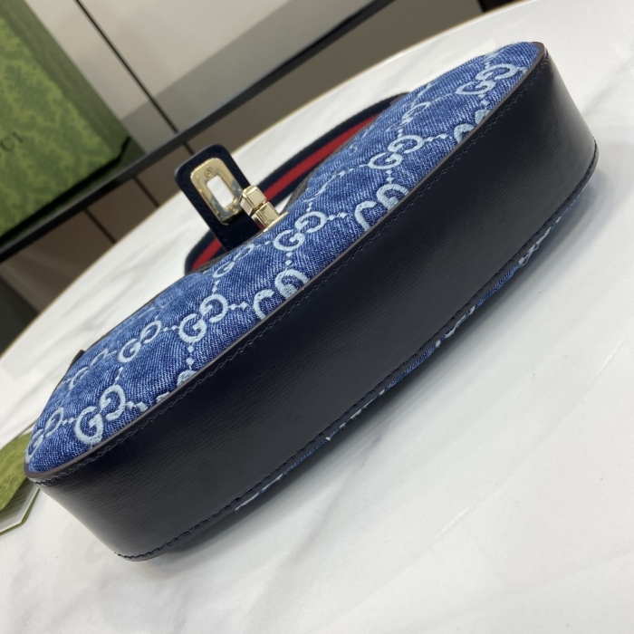 Gucci GG 786015 Moon side Women Shoulder Bags Size 24*12*5cm