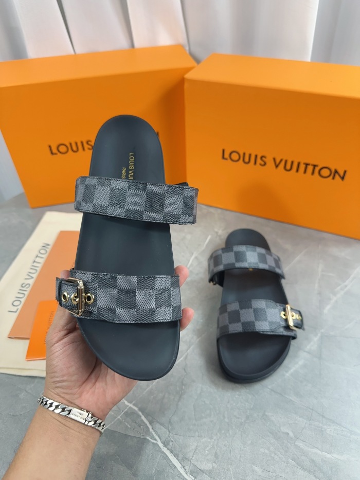 Louis Vuitton Slippers Size 36-45 6-Color