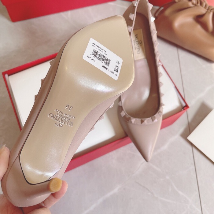 Valentino Rockstud Patent-Leather Pumps Size 35-41 8-Color