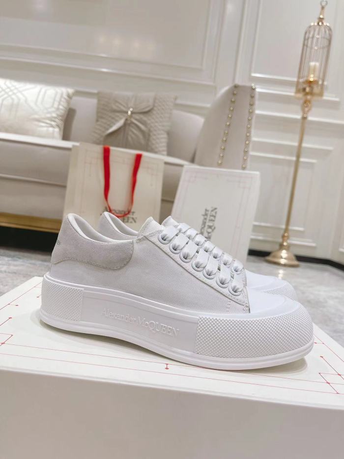 Alexander McQueen Deck Plimsoll Sneaker Size 35-45  2-Color