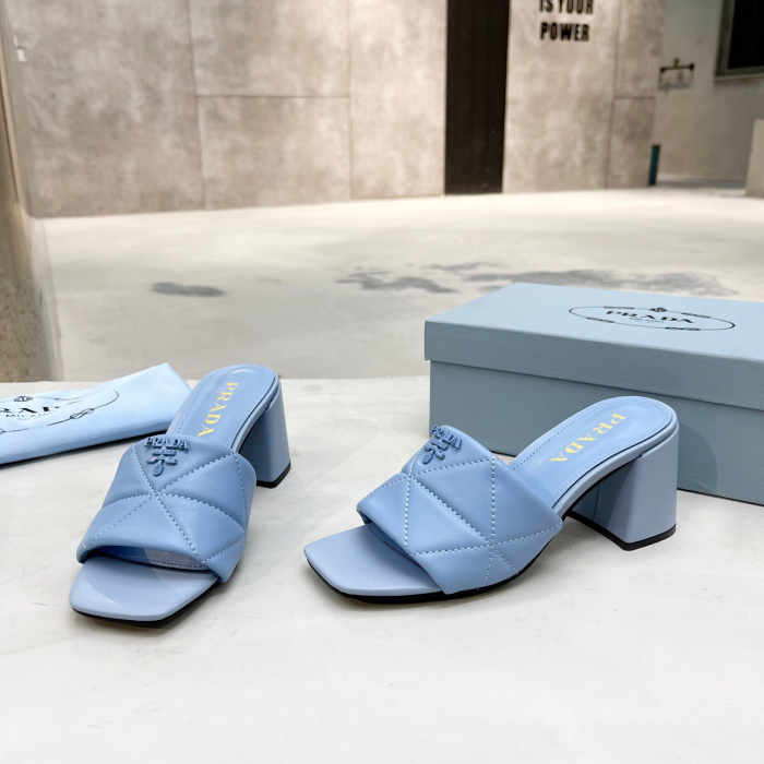 Prada Quilted Leather Pumps Size 35-41 5-Color