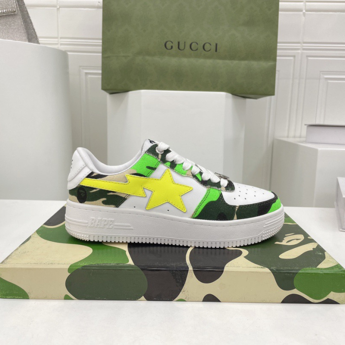 Bape STA Sneaker Size 36-45   10-Color