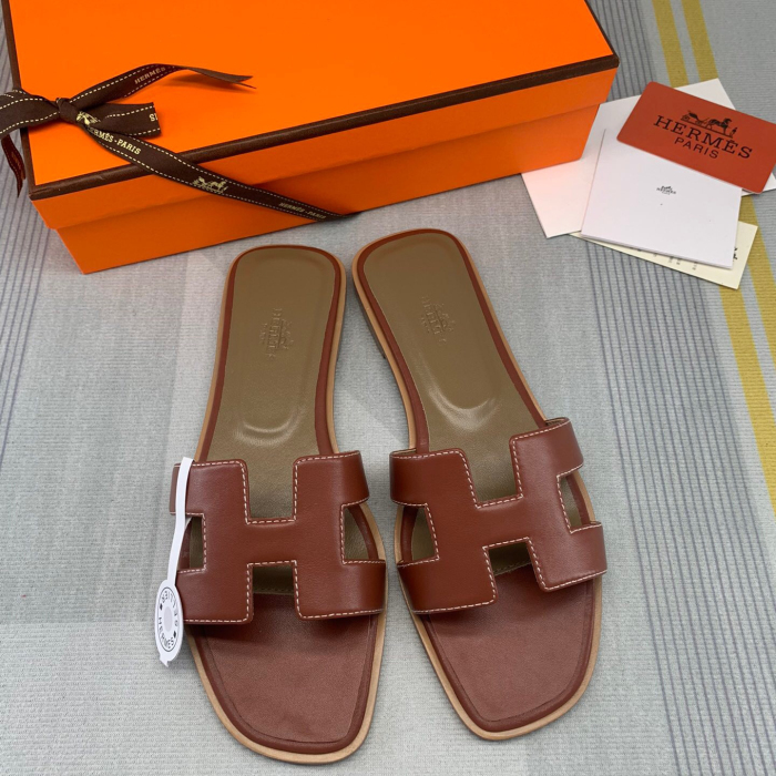 Hermes Oran Slippers Size 35-41  11-Color