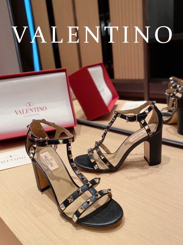 Valentino Rockstud Ankle Strap Pumps Size 35-41 5-Color
