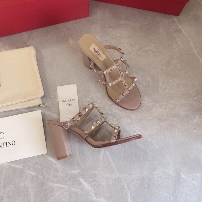 Valentino Rockstud Calfskin Leather Pumps Size 35-41 5-Color