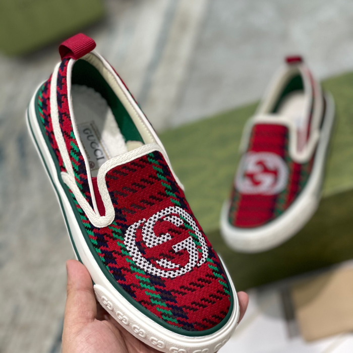Gucci Tennis 1977 slip-on sneaker Size 35-45 6-Color