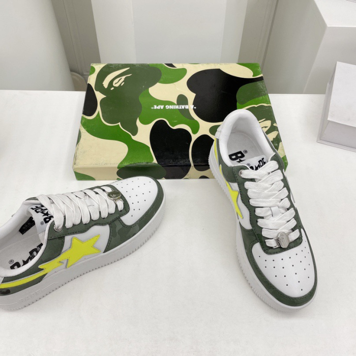 Bape STA Sneaker Size 36-45   10-Color