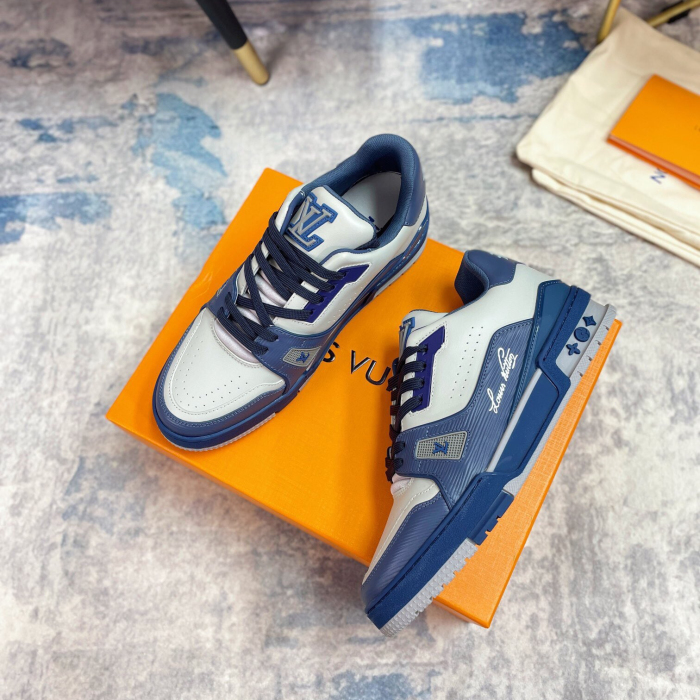 Louis Vuitton LV Trainer #54 Signature Sneaker Size 39-45   4-Color