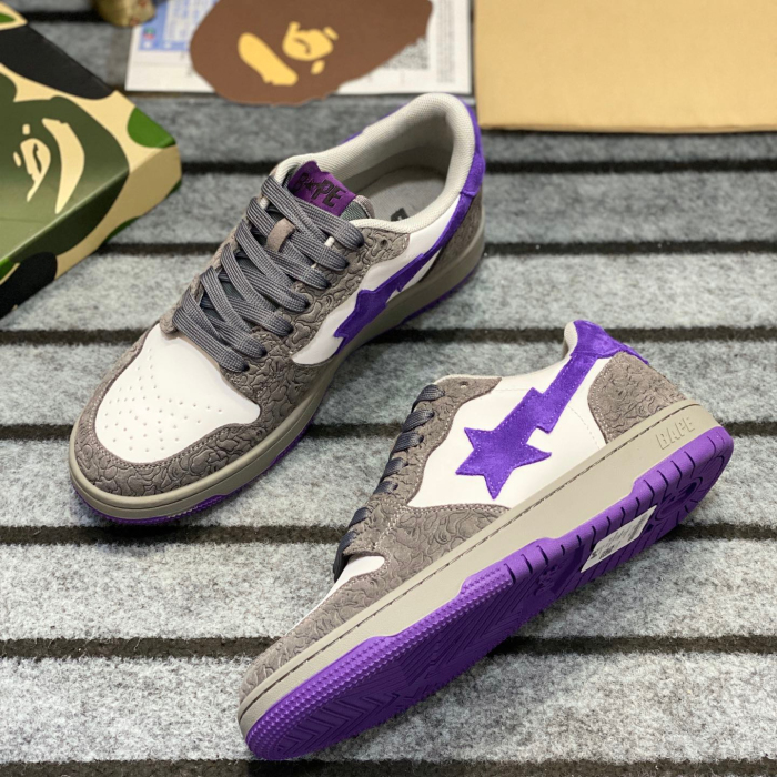 Bape SK8 STA Sneaker Size 36-45   5-Color