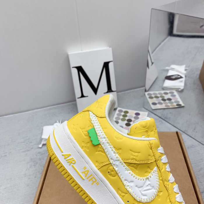 Louis Vuitton x Off White x Air Force 1 Sneaker Size 36-45   8-Color