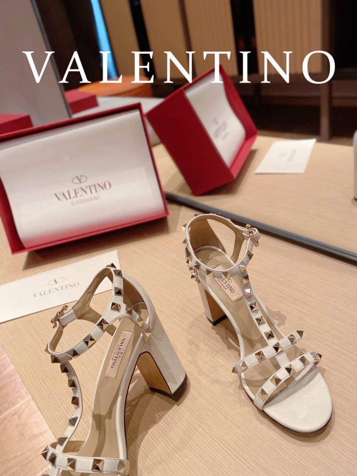 Valentino Rockstud Ankle Strap Pumps Size 35-41 5-Color