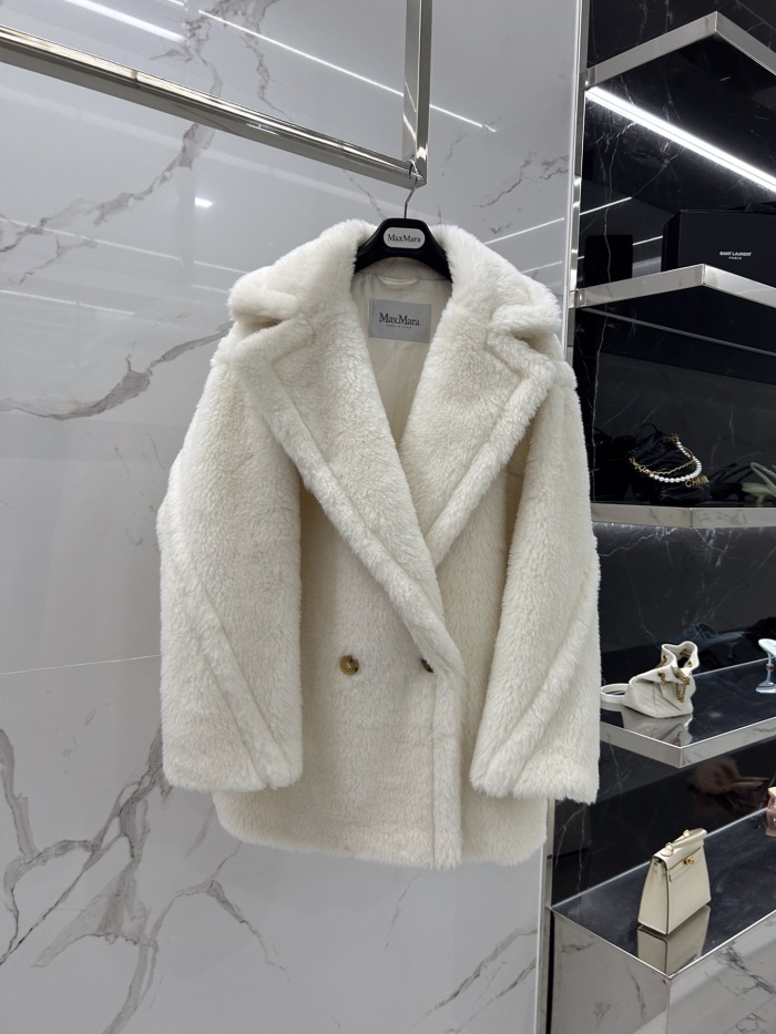 Max Mara Teddy fur Short coat Size XS-M