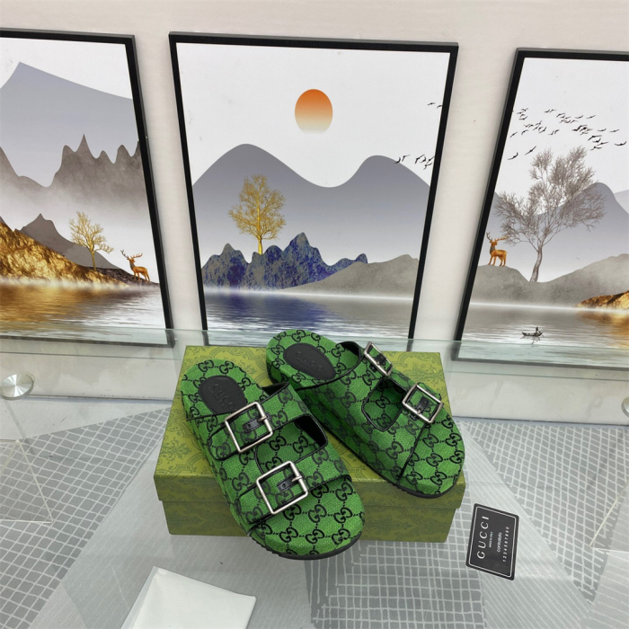 Gucci Sandal Slippers with Straps Size 39-46 5-Color