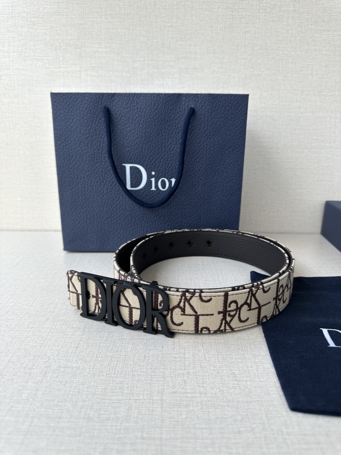Dior Men Belt Width 3.5cm