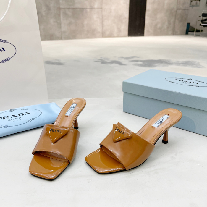 Prada Brushed Leather Pumps  Size 35-41 6-Color