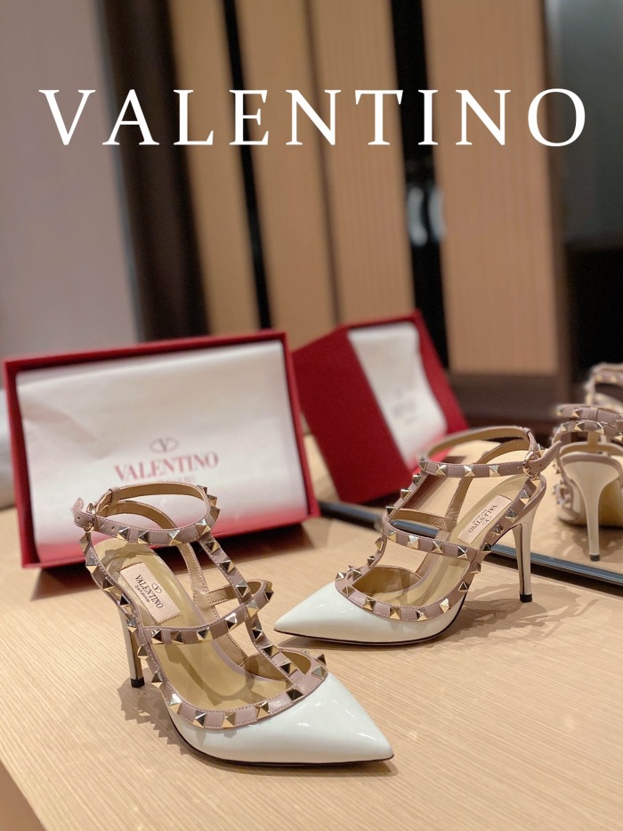 Valentino Rockstud Ankle Strap Pumps Size 35-41 11-Color