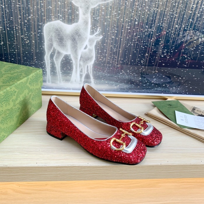 Gucci With Horsebit Pumps Size 35-41 5-Color