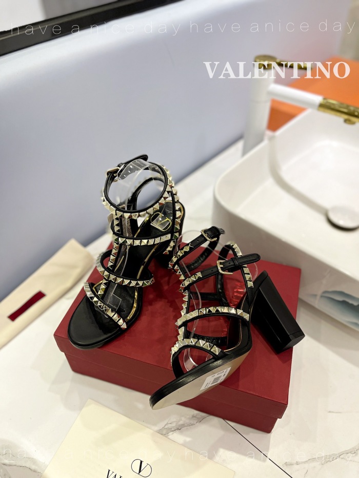 Valentino Rockstud Ankle Strap Pumps Size 35-41 5-Color