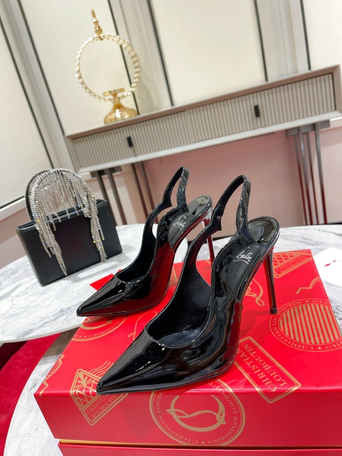 Christian Louboutin Hot Chick Sling Pumps Size 35-41 3-Color