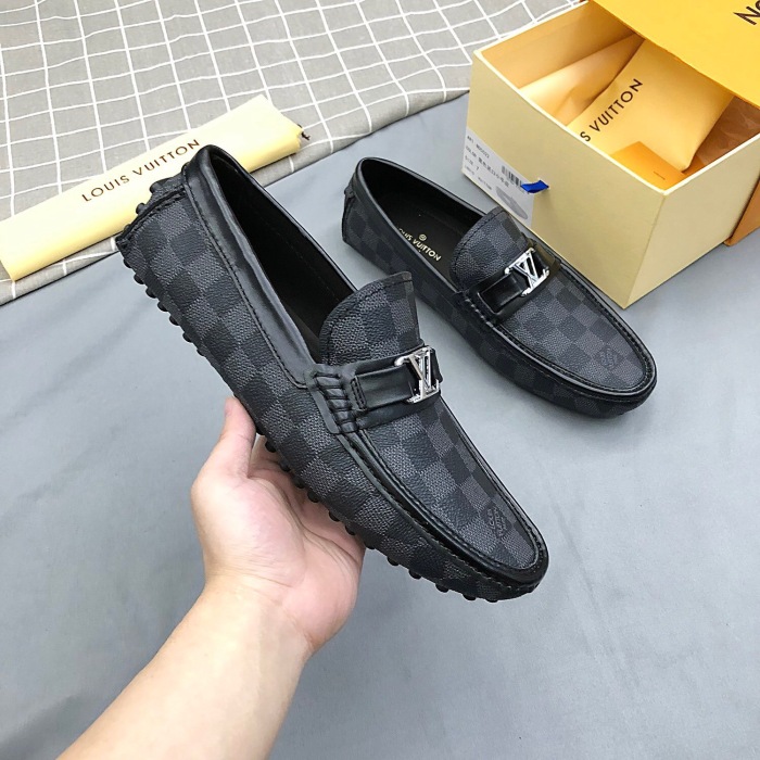 Louis Vuitton Hockenheim Moccasin Loafers Size 39-45 2-Color