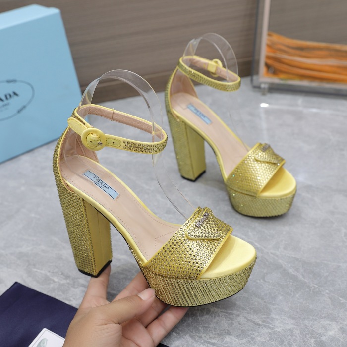 Prada Satin platform Pumps Size 36-41  6-Color