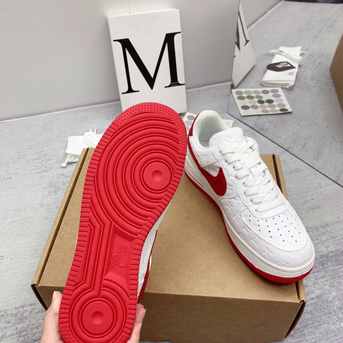 Louis Vuitton x Off White x Air Force 1 Sneaker Size 36-45   9-Color