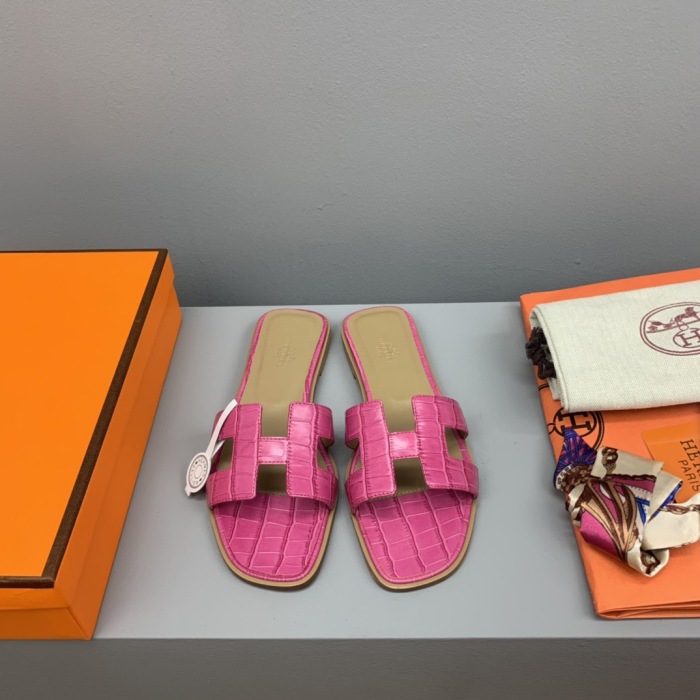 Hermes Oran Slippers Size 35-41  9-Color