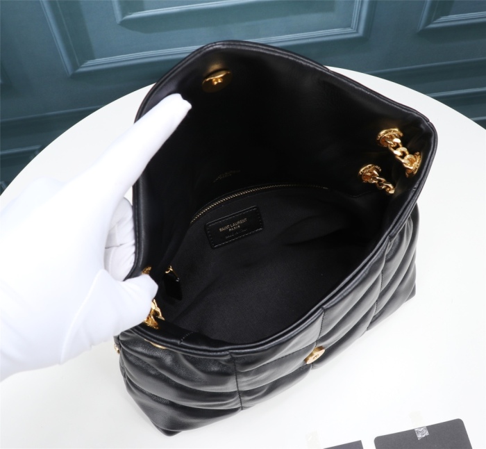 YSL Lou Lou Puffer Women Shoulder Bags Size 29*17*11cm