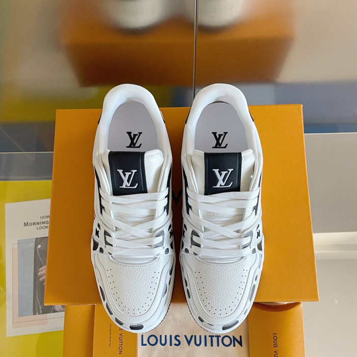 Louis Vuitton x YK LV Trainer Sneaker for Men Size 39-45   3-Color