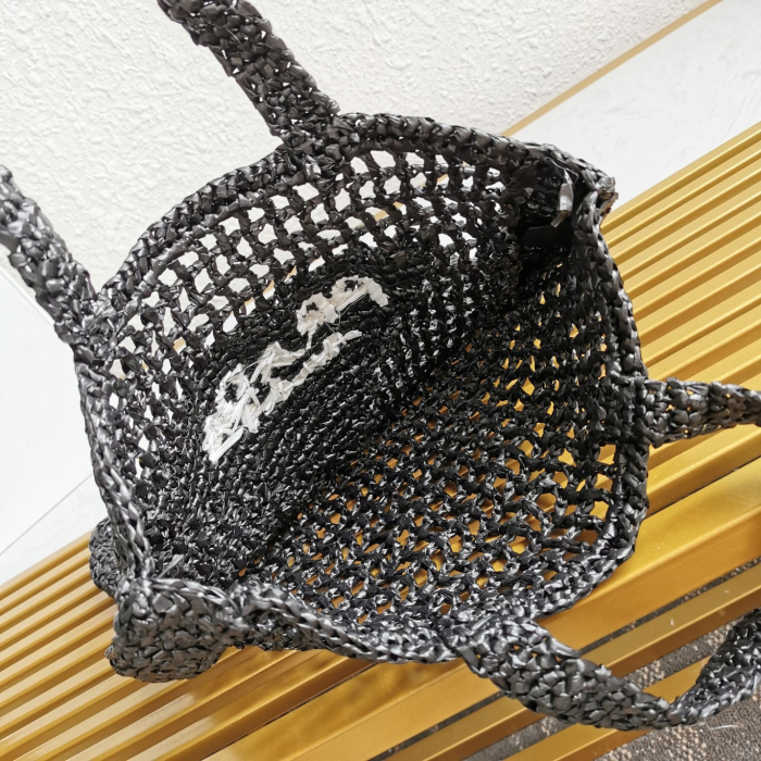 Prada 1BG393 Raffia Tote Bags Size 36*38*3cm