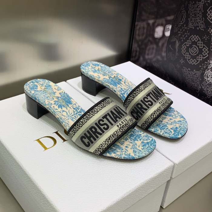 Dior Dway Heeled Sandal Pumps Size 35-41 9-Color