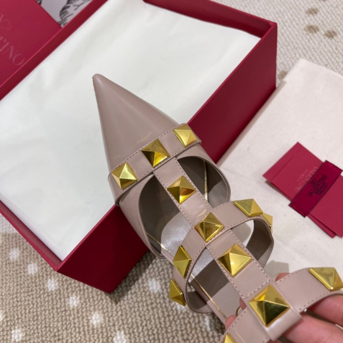 Valentino Roman Stud Calfskin Pumps Size 35-41 12-Color