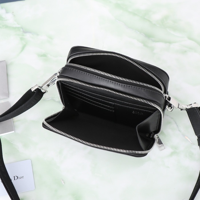Dior Oblique Galaxy Men Shoulder Bags Size 17*12.5*5cm