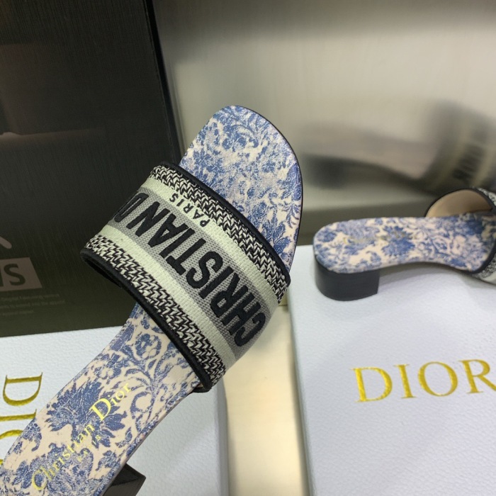 Dior Dway Heeled Sandal Pumps Size 35-41 8-Color