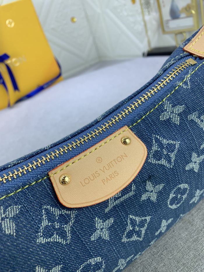 Louis Vuitton M82949 Hills Pochette Monogram Denim Denim Cowboy  Shoulder Bags Size 20.5*6*16cm