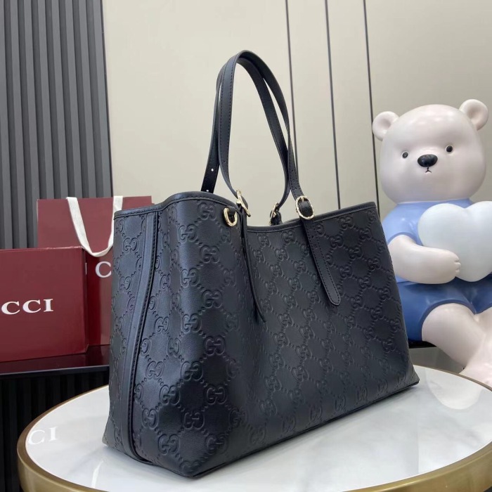 Gucci GG Emblem Women Shopping Bags Size 38*25*15cm