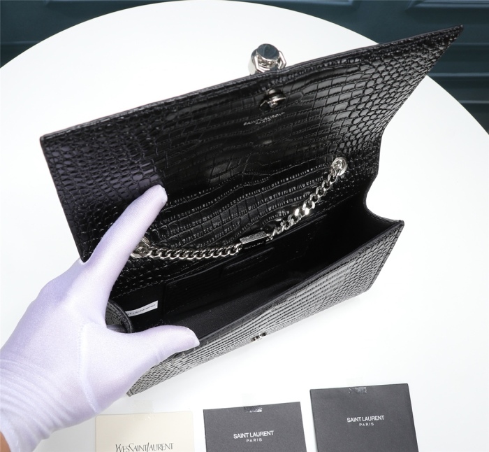 YSL Women Shoulder Bags Size 24*5.5*14.5cm