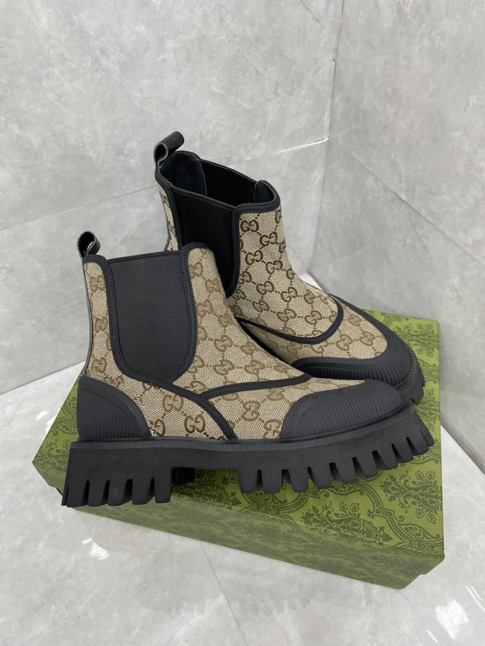 Gucci 23fw New Boots Unisex Size 35-46